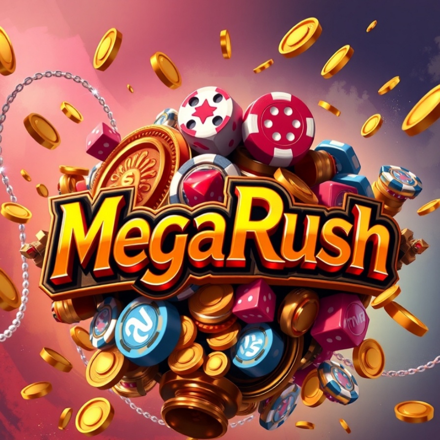 MegaRush Gaming Platform Logo